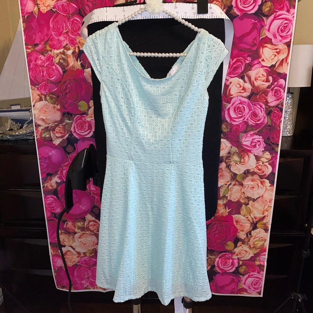 Light/baby blue dress